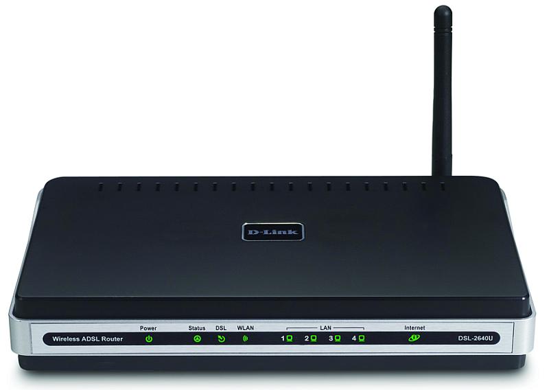 Wi-Fi роутер D-Link DSL-2640U